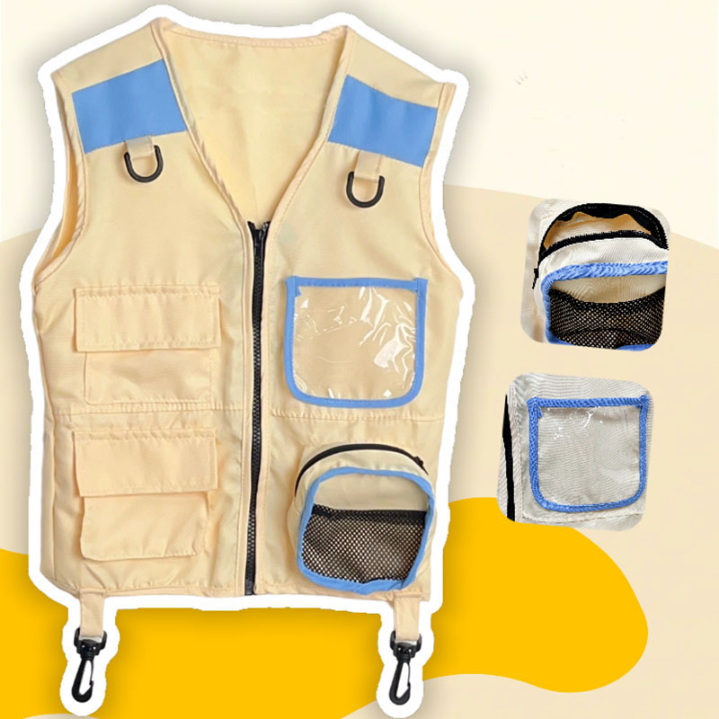 Kids Outdoor Park - Children Explorer Vest Pretend Play Cosplay