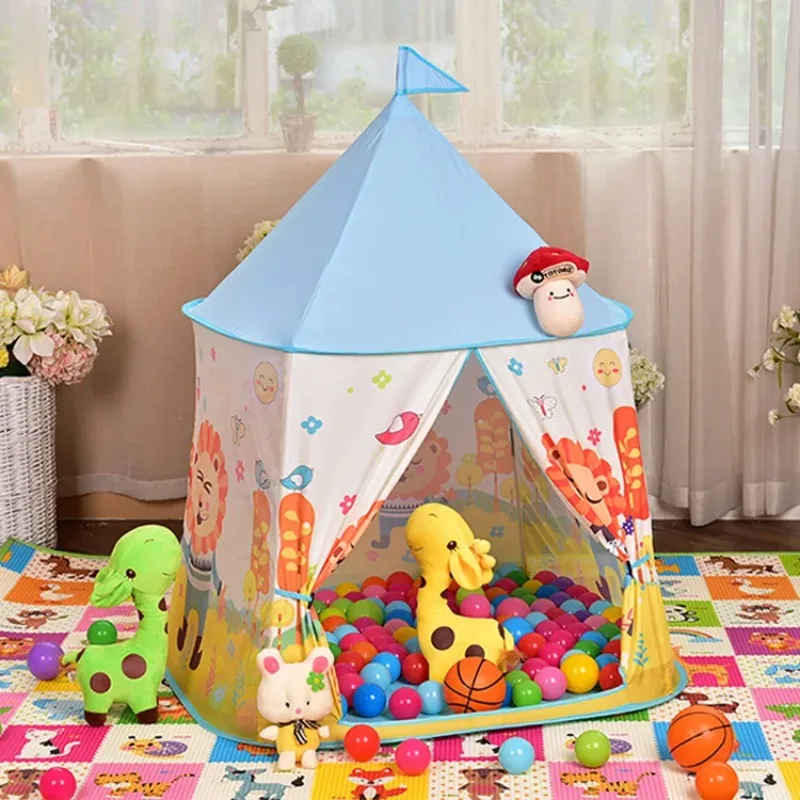 Kids Outdoor Teepee - Portable Kids Play Tent Children Indoor