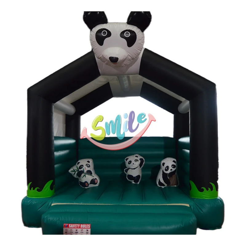 Kids Outdoor Jumping Castle - 13FT Panda Inflatable Jumping Castle for