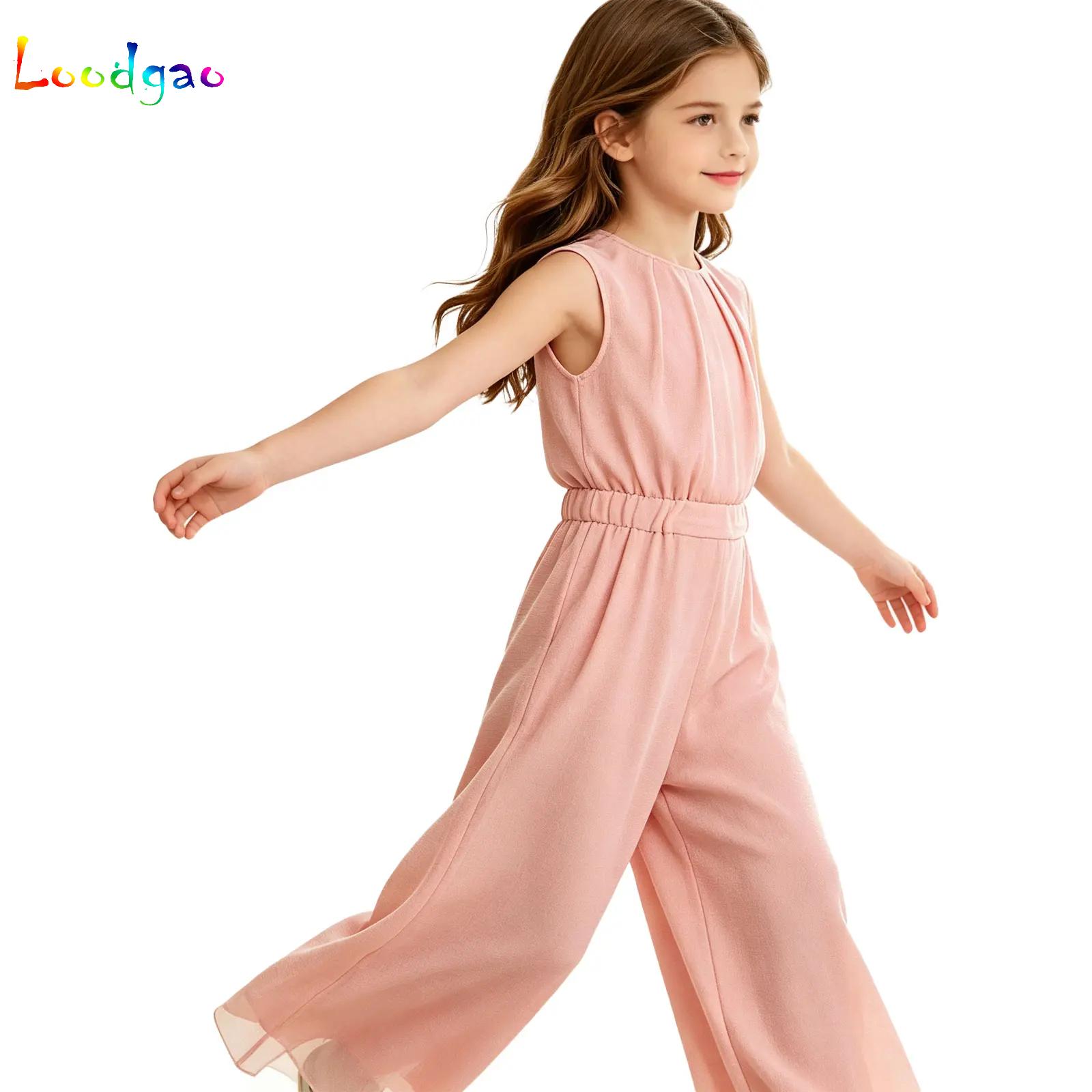 Girls' Casual Shimmery Mesh Ju - Kids Outdoor Jumpsuit review and price