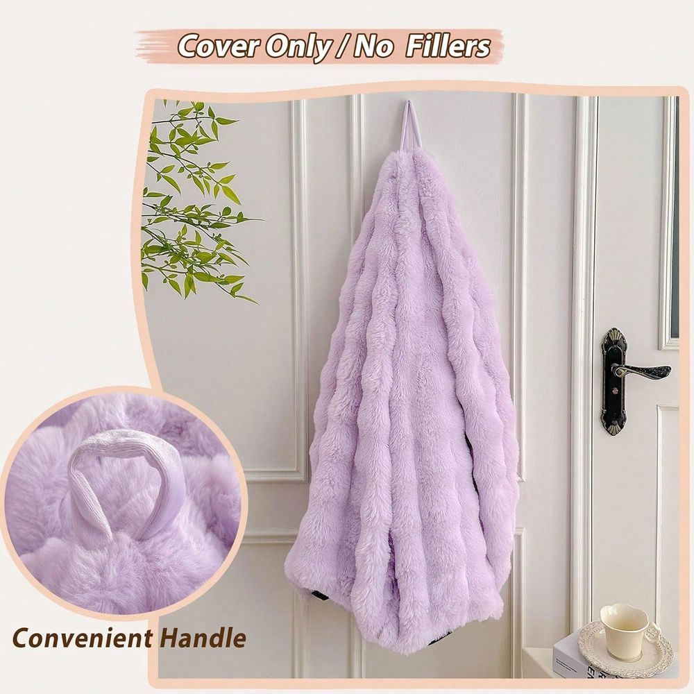 Faux Rabbit Fur Bean Bag Cover - Kids Outdoor Storage review and price