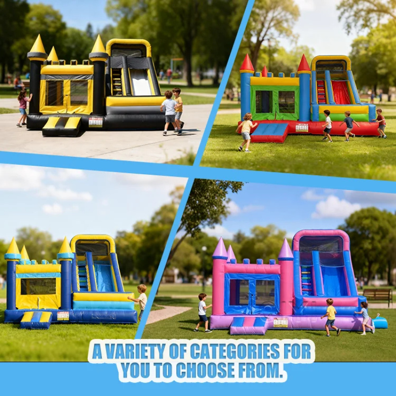 Commercial Bounce House Colorf - Kids Outdoor Jumping Castle review and price