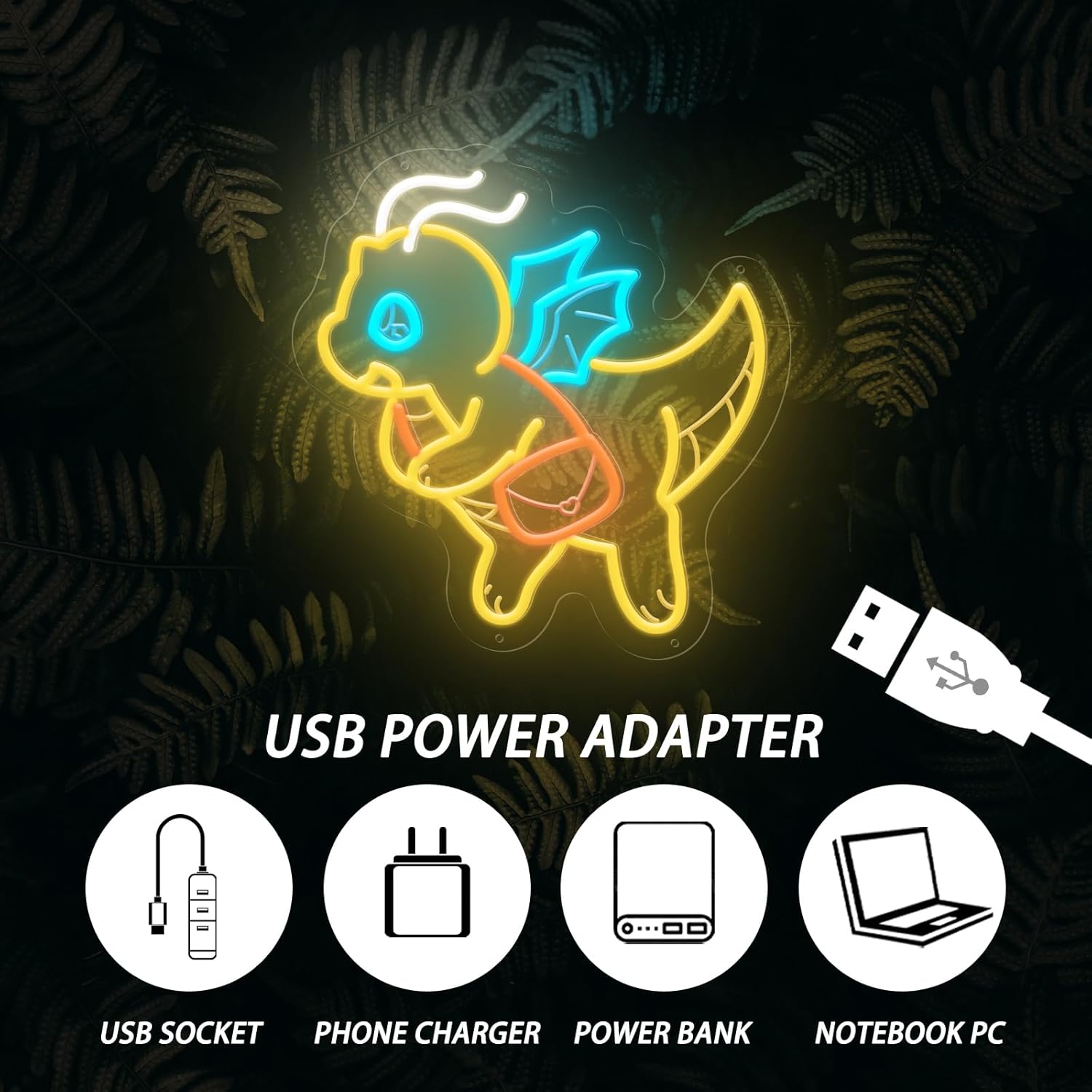 USB Dimmable Cute Dinosaur Neo - Kids Outdoor Ideas review and price