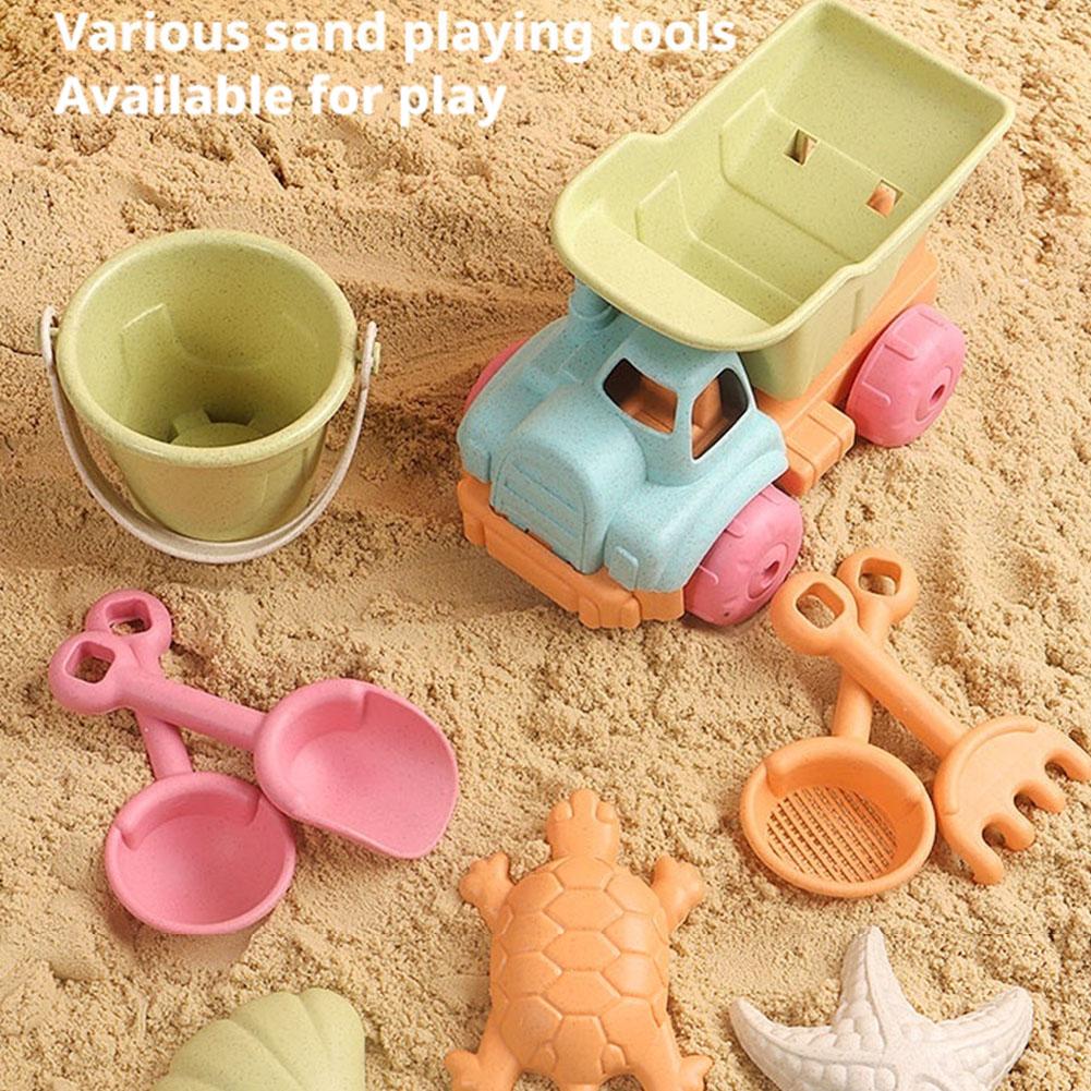 7Pcs Beach Sand Toys Set for C - Kids Outdoor Storage review and price