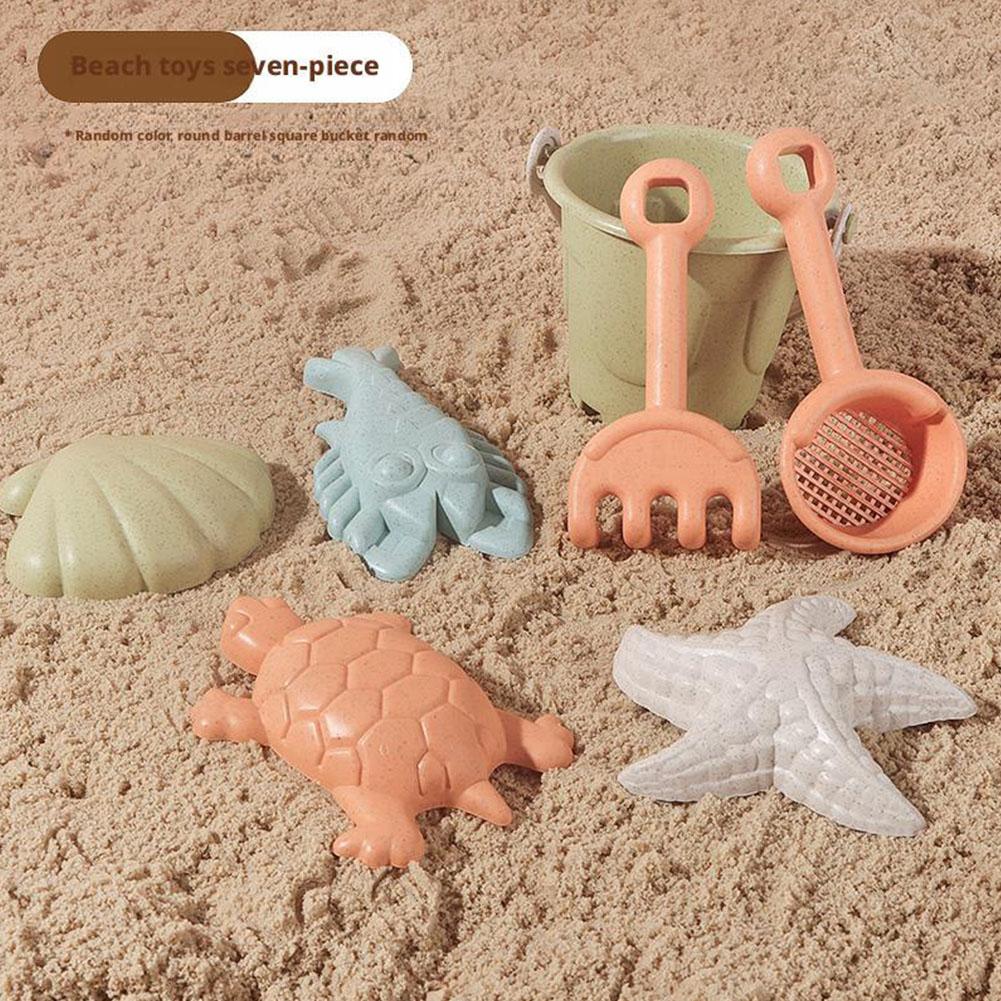 7Pcs Beach Sand Toys Set for C - Kids Outdoor Storage review and price