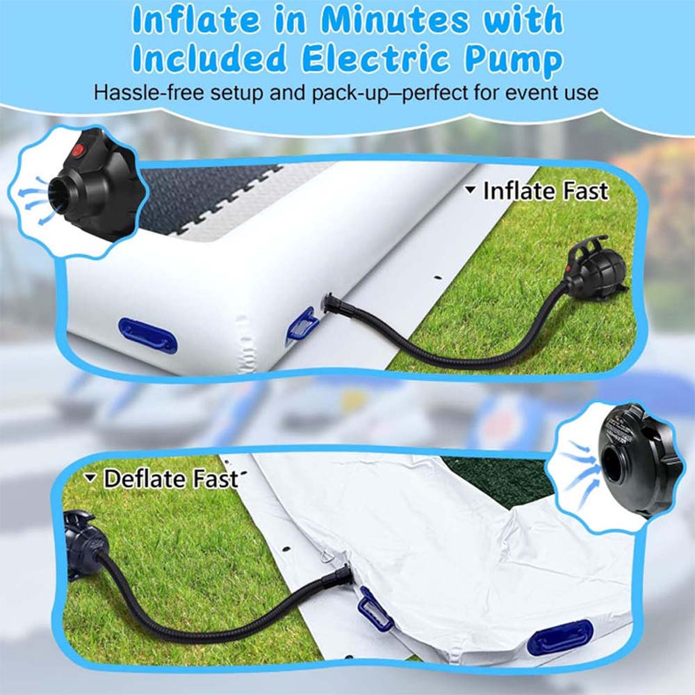 Indoor Outdoor Inflatable Race - Kids Outdoor Karting review and price