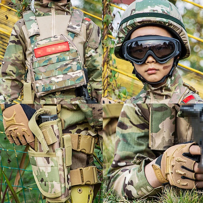 Children Tactical Camouflage S - Kids Outdoor Jumpsuit review and price
