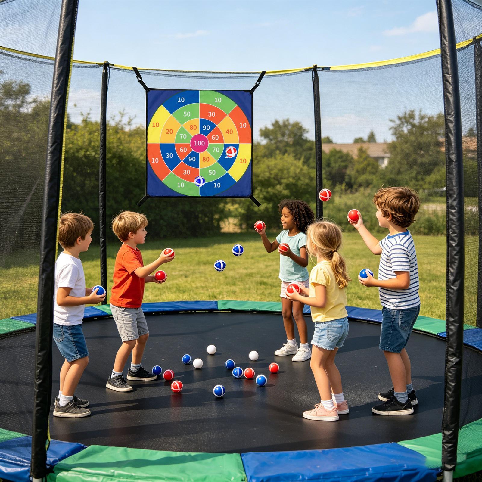 Trampoline Sticky Ball Dart Bo - Kids Outdoor Dome review and price