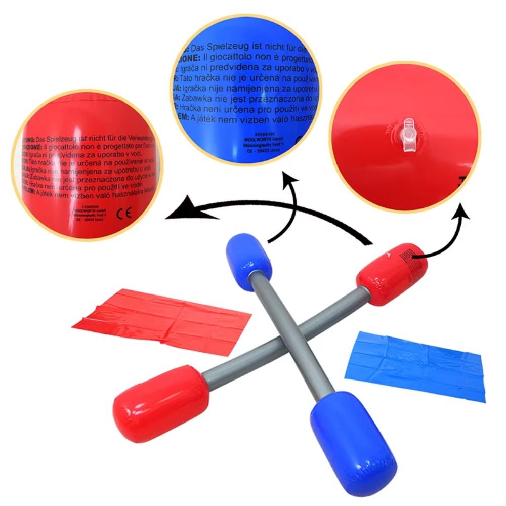 Outdoor Toys Red Blue Inflatab - Kids Outdoor Yard Toys review and price