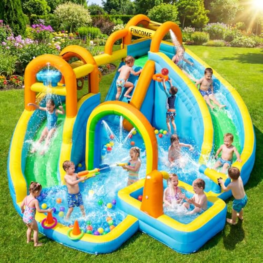 Backyard outdoor inflatable wa - Kids Outdoor Park review and price