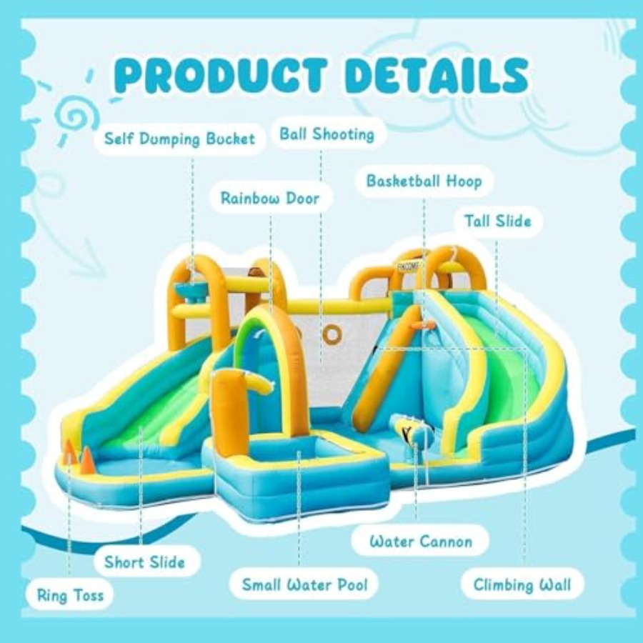 Backyard outdoor inflatable wa - Kids Outdoor Park review and price