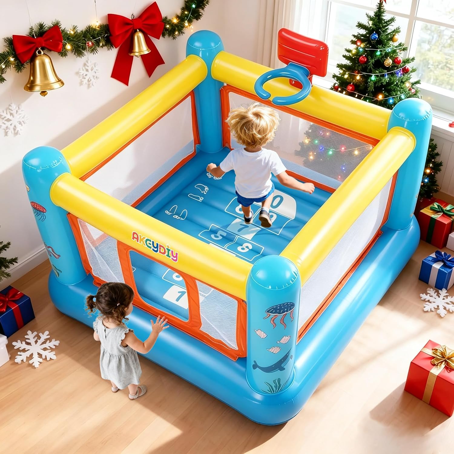 Bounce House, PVC Inflatable B - Kids Outdoor Jumping Castle review and price