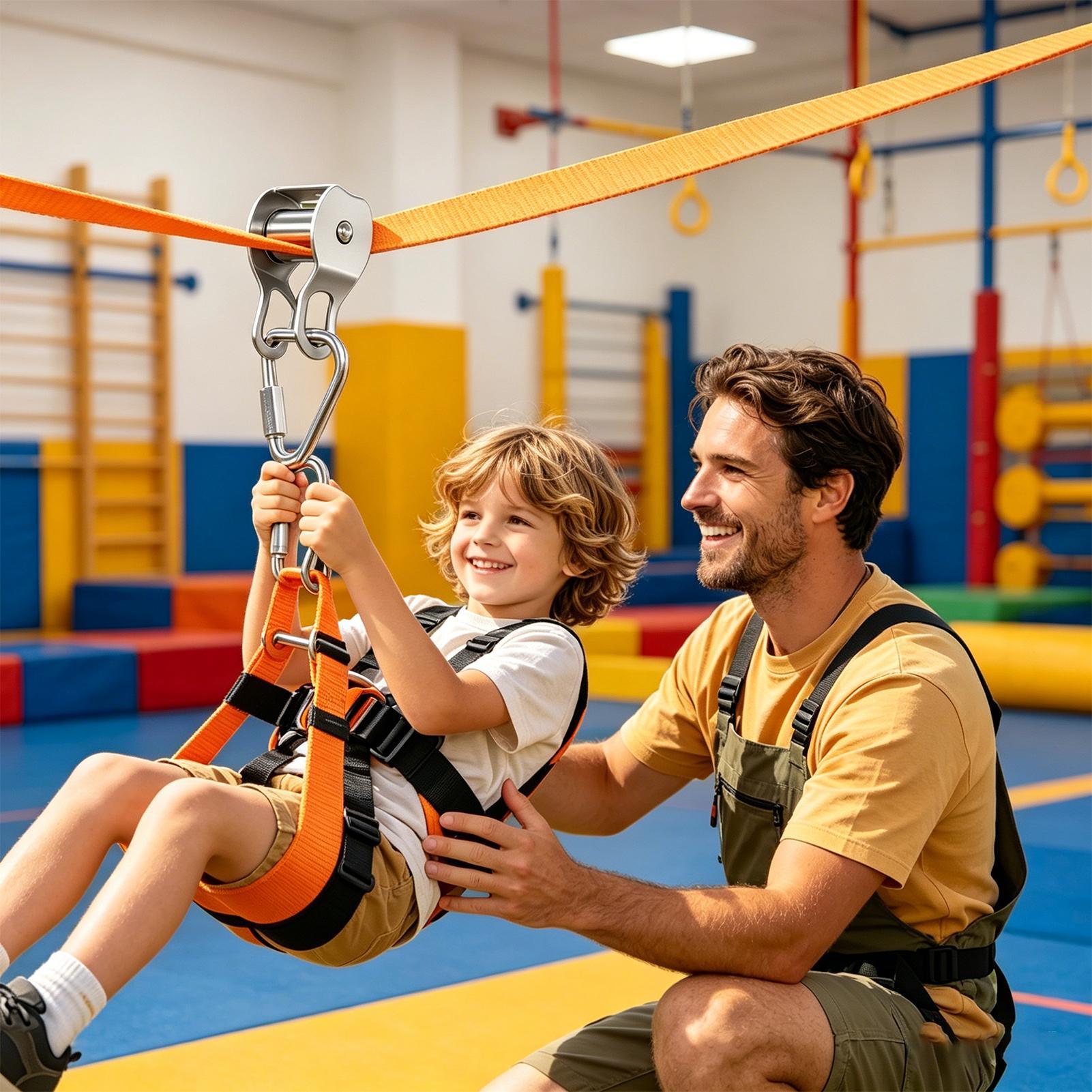 Zip Line for Kids Balance Fun  - Kids Outdoor Yard Toys review and price