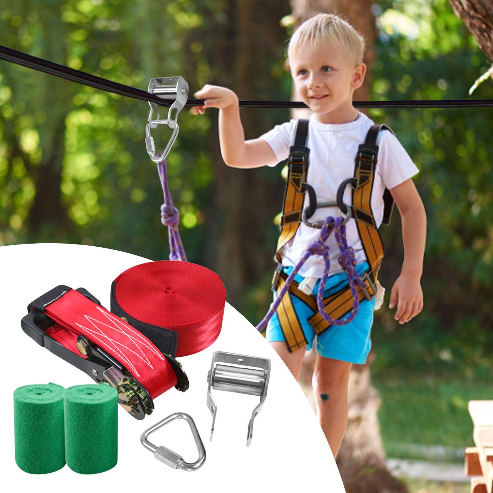 Zip Line for Kids Balance Fun  - Kids Outdoor Yard Toys review and price