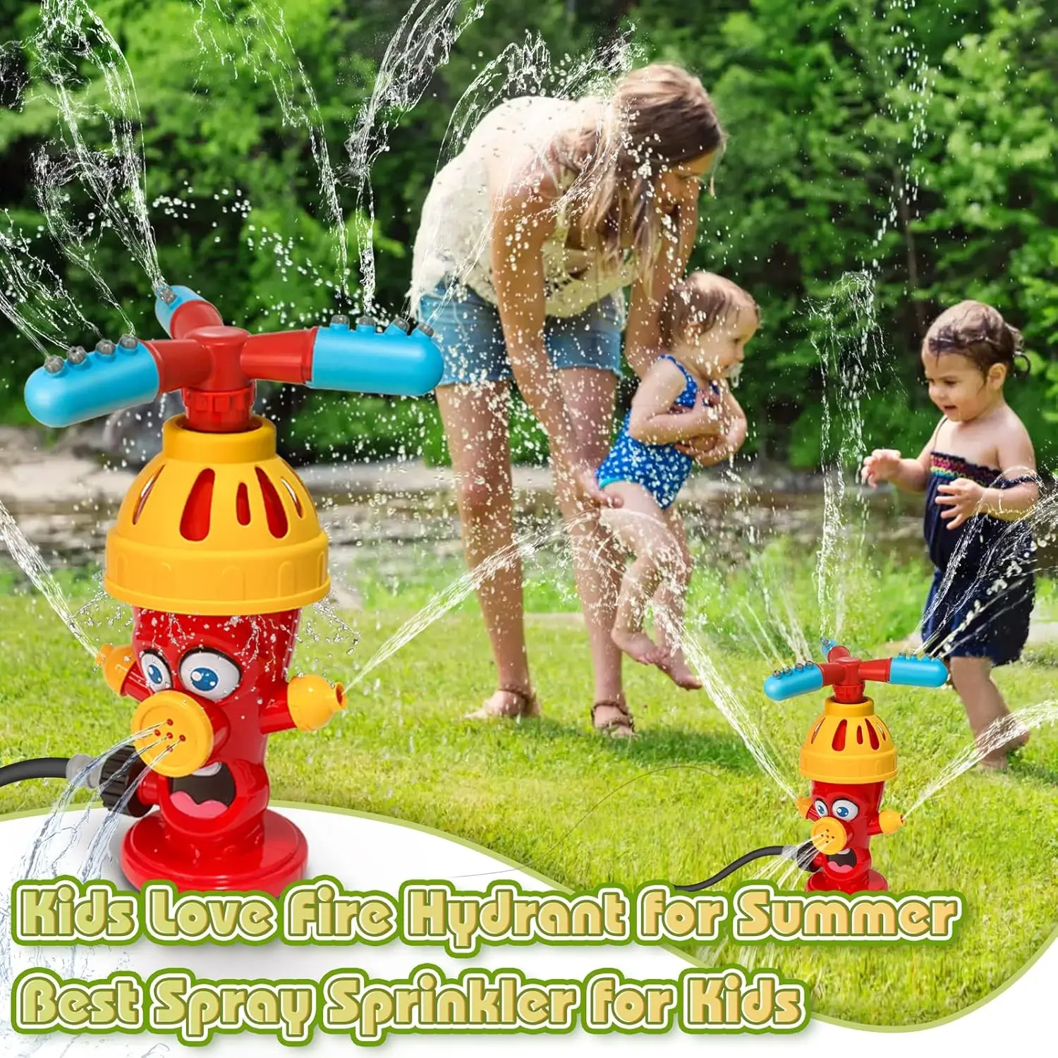 Water Spray Toy Hydrant Sprink - Kids Outdoor Yard Toys review and price