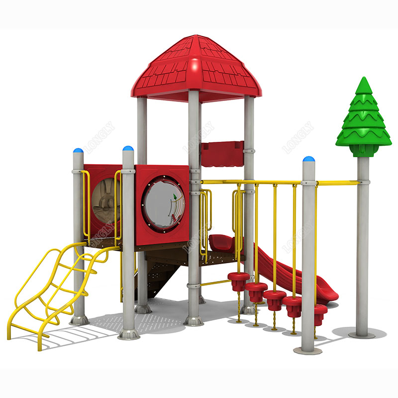 Red Plastic Slide for Kids LLD - Kids Outdoor Park review and price