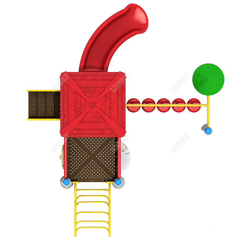 Red Plastic Slide for Kids LLD - Kids Outdoor Park review and price