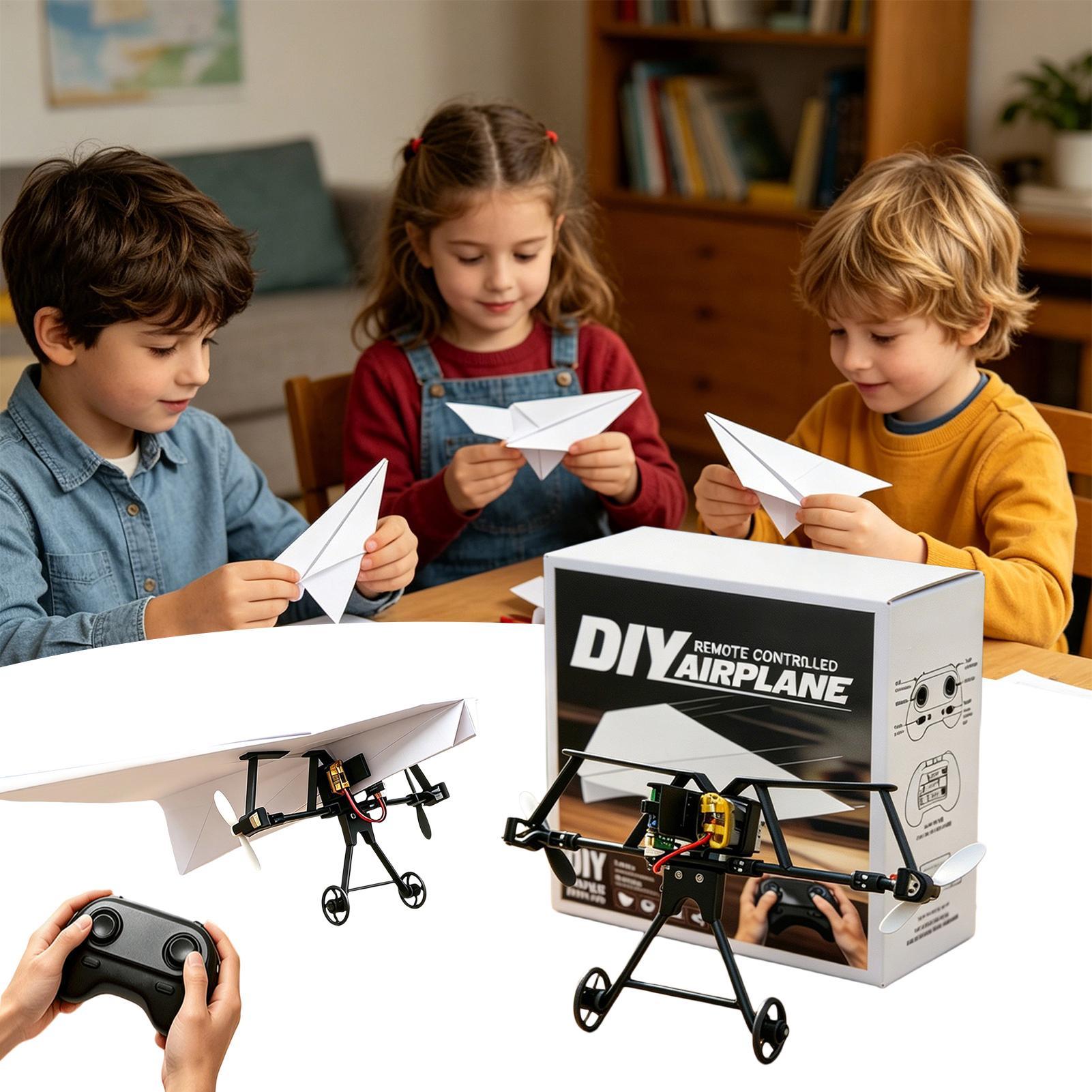 DIY RC Paper Airplane Kit Plan - Kids Outdoor Park review and price
