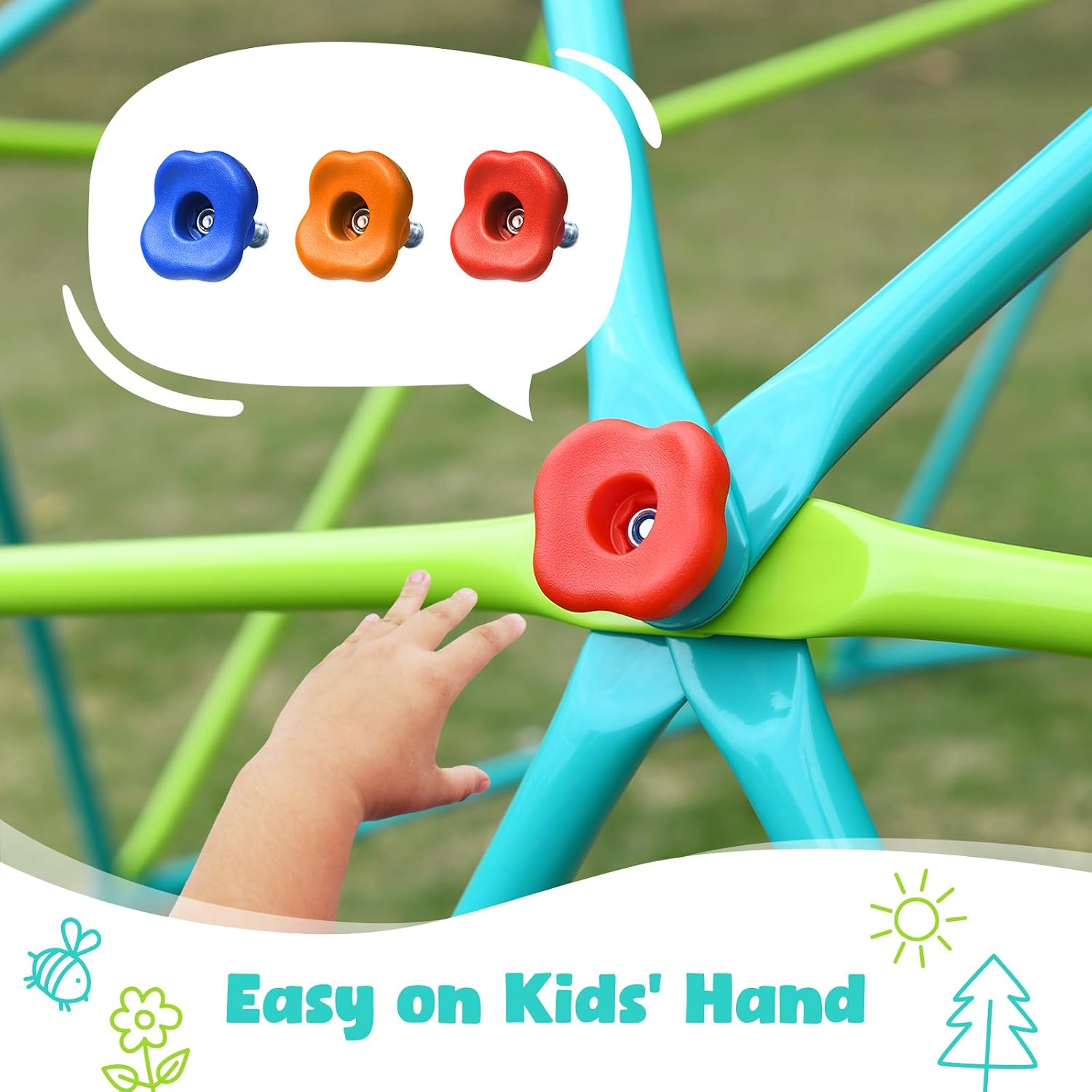 10 ft Climbing Dome Swing Set  - Kids Outdoor Dome review and price
