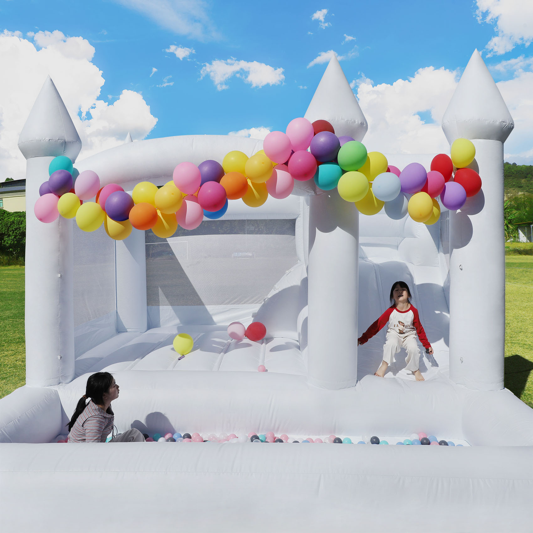 Bouncy Castle Bounce Houses Ju - Kids Outdoor Jumping Castle review and price
