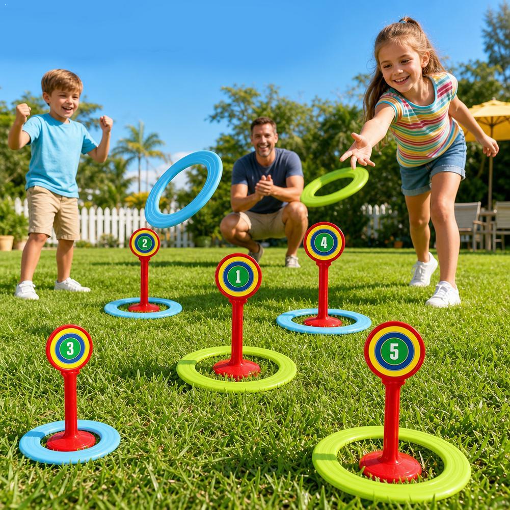 Kids Plastic Game Set Outdoor  - Kids Outdoor Yard Toys review and price