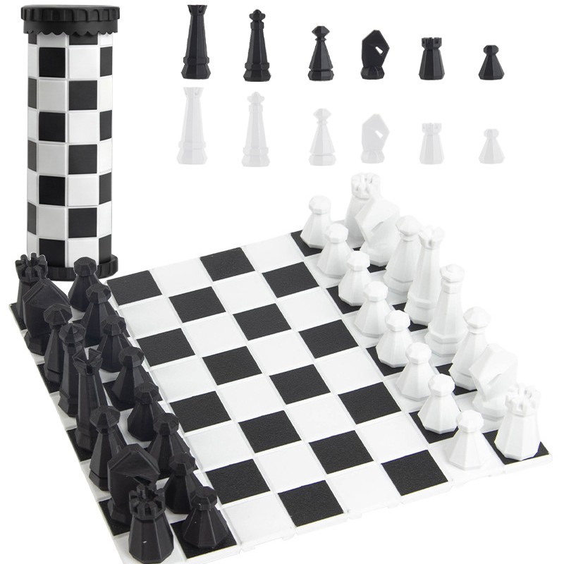 2 in 1 Portable Chess Game Set - Kids Outdoor Storage review and price